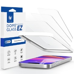 [화이트스톤]아이폰14 아이폰13 13프로 EZ글라스 풀커버 강화유리 액정보호필름 3팩